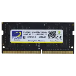 TwinMOS 16GB 3200MHz DDR4 SO-DIMM Laptop RAM TwinMOS 16GB 3200MHz DDR4 SO-DIMM Laptop RAM