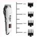 Kemei KM-809A Professional Hair Clipper Trimmer