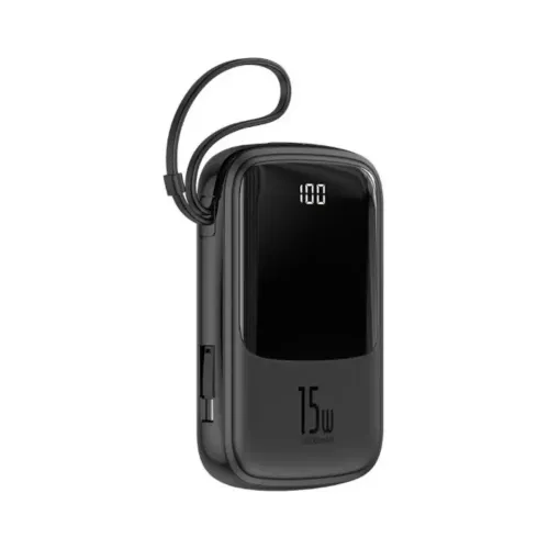 Baseus Qpow BS-P1001C 15W 10000mAh Power Bank with Type-C Cable Baseus Qpow BS-P1001C 15W 10000mAh Power Bank with Type-C Cable