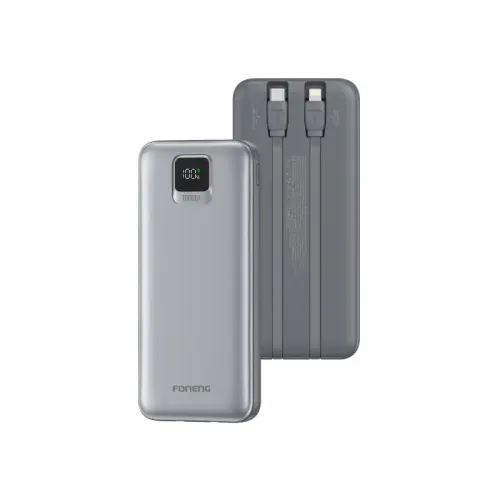 Foneng PX135 10000mAh 22.5W Power Bank With Built-in Type-C Foneng PX135 10000mAh 22.5W Power Bank With Built-in Type-C