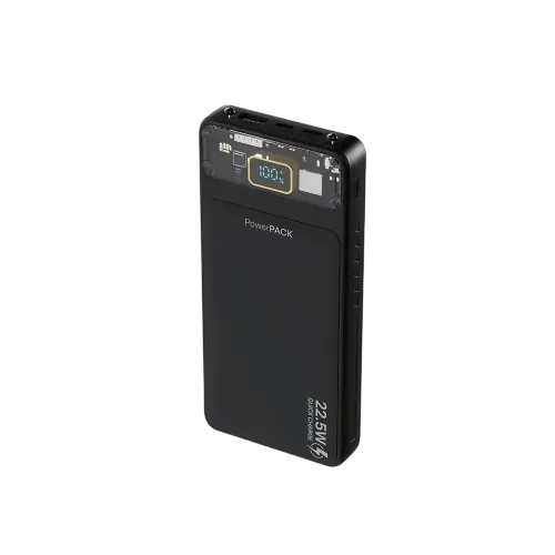 Fantech T1 10000mAh Mini 22.5W Fast Charging Transparent Display Power Bank