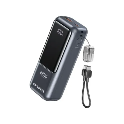 Awei PA-99 10000mAh 22.5W Fast Charging Power Bank Awei PA-99 10000mAh 22.5W Fast Charging Power Bank