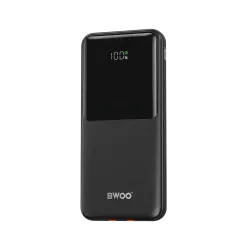 BWOO BO-P60 10000mAh 22.5W Power Bank With Built-in Type-C and Lightning Cable BWOO BO-P60 10000mAh 22.5W Power Bank With Built-in Type-C and Lightning Cable