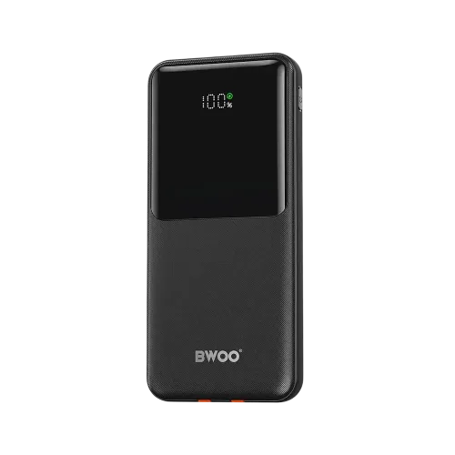 BWOO BO-P60 10000mAh 22.5W Power Bank With Built-in Type-C and Lightning Cable BWOO BO-P60 10000mAh 22.5W Power Bank With Built-in Type-C and Lightning Cable