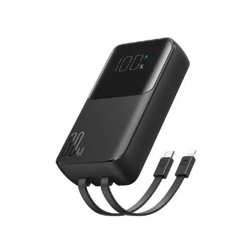 Joyroom JR-PBC06 10000mAh 30W Mini Power Bank with Dual Cables Joyroom JR-PBC06 10000mAh 30W Mini Power Bank with Dual Cables