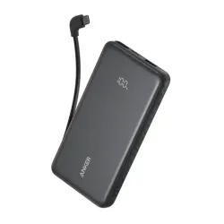 Anker Zolo 10000mAh 22.5W Power Bank with Built-in Type-C Cable Anker Zolo 10000mAh 22.5W Power Bank with Built-in Type-C Cable