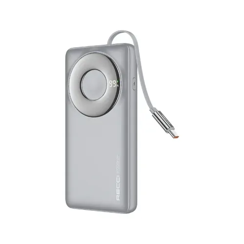 Recci RPB-P58 10000mAh 22.5W Fast Charging Power Bank With Type-C Cable Recci RPB-P58 10000mAh 22.5W Fast Charging Power Bank With Type-C Cable