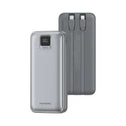 Foneng PX136 20000mAh 22.5W Power Bank With Built-in Cable