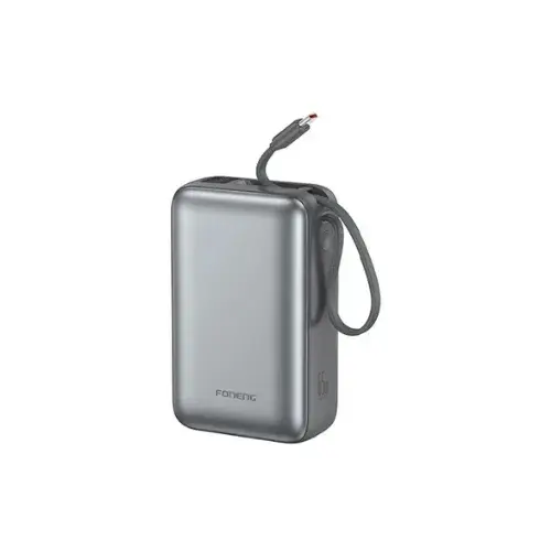 Foneng PX128 30000mAh 65W Power Bank With Built-in Cable Foneng PX128 30000mAh 65W Power Bank With Built-in Cable