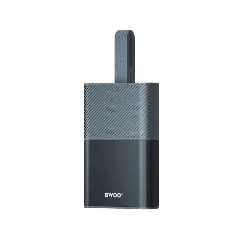 BWOO BO-P68 10000mAh 30W Power Bank With Built-in Type-C Cable