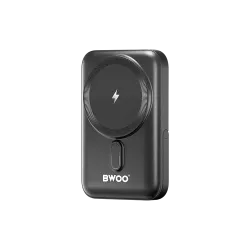 BWOO BO-P33 10000mAh 20W Magnetic Wireless Power Bank With Foldable Holder BWOO BO-P33 10000mAh 20W Magnetic Wireless Power Bank With Foldable Holder