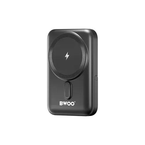 BWOO BO-P33 10000mAh 20W Magnetic Wireless Power Bank With Foldable Holder BWOO BO-P33 10000mAh 20W Magnetic Wireless Power Bank With Foldable Holder