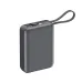 QCY PB20A 20000mAh 45W PD Fast Charging Mini Power Bank with Built-in Type C Cable