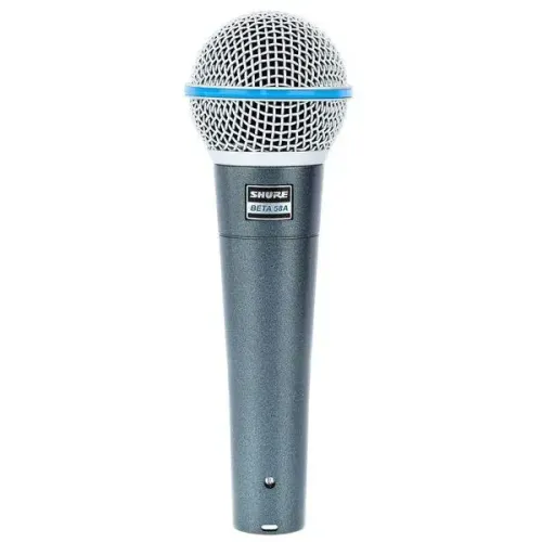 Shure Beta 58A Supercardioid Dynamic Vocal Microphone Shure Beta 58A Supercardioid Dynamic Vocal Microphone