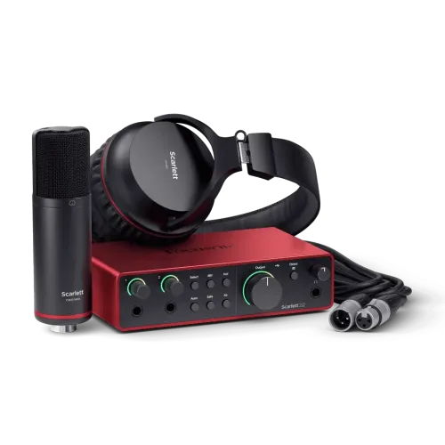 Focusrite Scarlett 2i2 Studio 4th Gen USB Audio Interface Combo