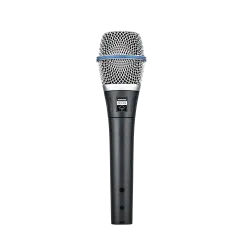 Shure Beta 87A Supercardioid Condenser Handheld Vocal Microphone