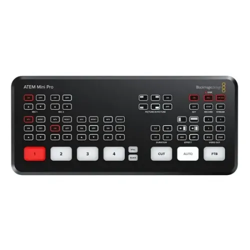 Blackmagic Design ATEM Mini Pro HDMI Live Stream Switcher Blackmagic Design ATEM Mini Pro HDMI Live Stream Switcher