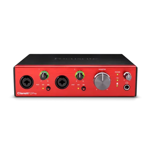 Focusrite Clarett+ 2Pre 10x4 Type-C Audio Interface