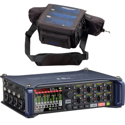 Zoom F8N Multitrack Field Recorder With Zoom PCF-8n Protective Carry Bag Zoom F8N Multitrack Field Recorder With Zoom PCF-8n Protective Carry Bag