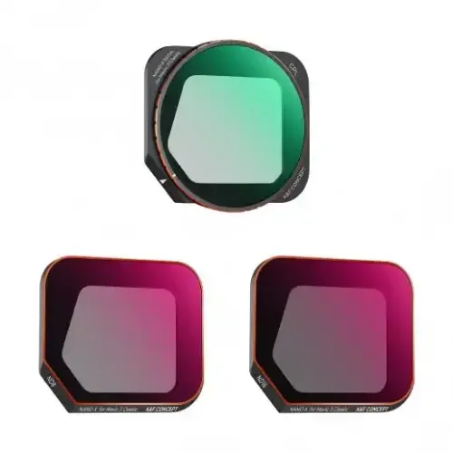 K&F Concept DJI Mavic 3 Classic HD Filter Set (CPL+ND8+ND16)