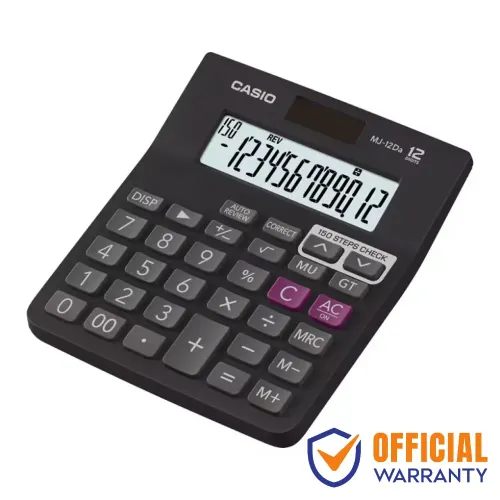 Casio MJ-12DA Check & Correct Basic Calculator Casio MJ-12DA Check & Correct Basic Calculator