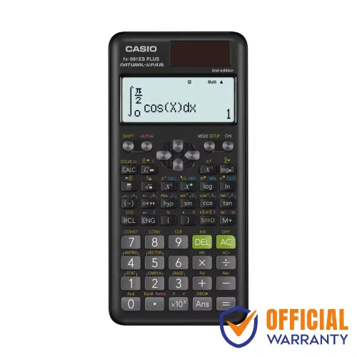 Casio FX-991ES Plus 2nd Edition Non-Programmable Scientific Calculator