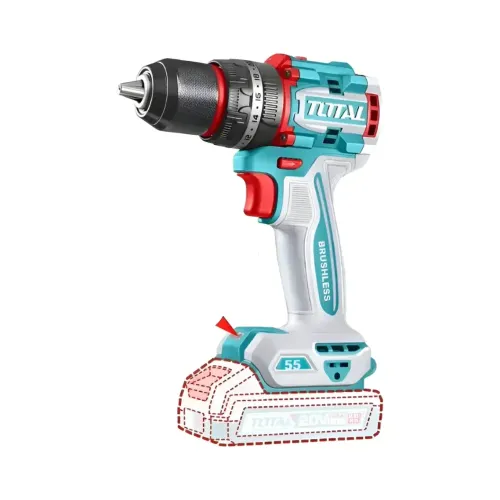 TOTAL TIDLI205581 55Nm Cordless Drill Machine (Without Battery & Charger) TOTAL TIDLI205581 55Nm Cordless Drill Machine (Without Battery & Charger)