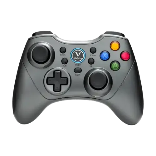Rapoo V600S Wired & Wireless Dual Vibration Motors Gamepad With Nano USB Receiver Rapoo V600S Wired & Wireless Dual Vibration Motors Gamepad With Nano USB Receiver