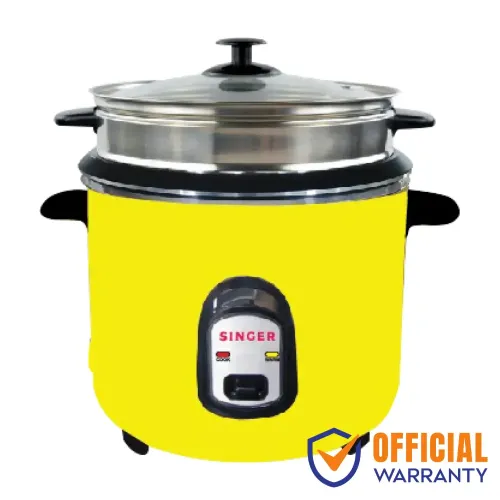 Singer B1800EXPRESS-PRO 1.8 L Rice Cooker Yellow With Steamer
