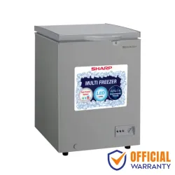 Sharp SJC-118-GY 110 Liters Deep Freezer Sharp SJC-118-GY 110 Liters Deep Freezer