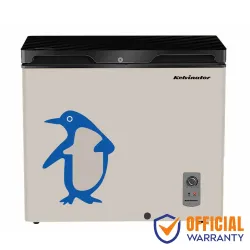 Kelvinator KCCF-225DFG 225 Litre Glass Door Deep Freezer Dark Gray