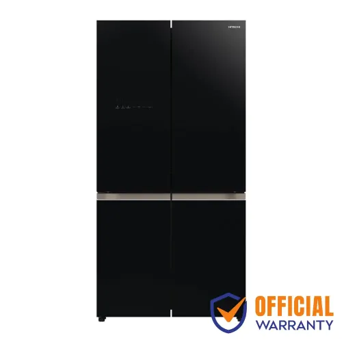 Hitachi R-WB640V0PB (KD) (GBK) 638L 4 Door French Bottom Inverter Refrigerator Hitachi R-WB640V0PB (KD) (GBK) 638L 4 Door French Bottom Inverter Refrigerator