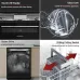 Hitachi HDF-F158CVGB Freestanding Dishwasher (15 Place Settings)