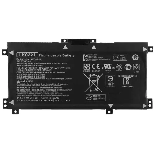 MaxGreen LK03XL Laptop Battery For HP MaxGreen LK03XL Laptop Battery For HP