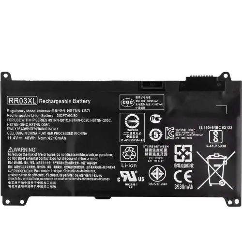 MaxGreen RR03XL Laptop Battery For HP MaxGreen RR03XL Laptop Battery For HP