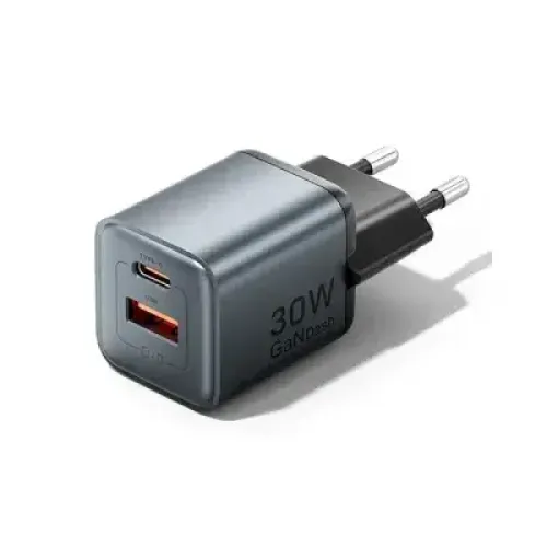 Vention FEWH0-EU 2-port 30W GaN Fast Charger Adapter