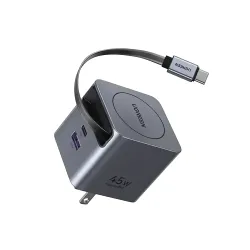 Ugreen X614 Nexode Pro 45W GaN Fast Charger with Type C Cable #65821 Ugreen X614 Nexode Pro 45W GaN Fast Charger with Type C Cable #65821