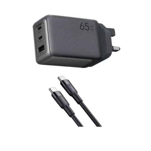 Oraimo HyperGaN 65 65W GaN Charger Adapter with 100W Type-C Cable