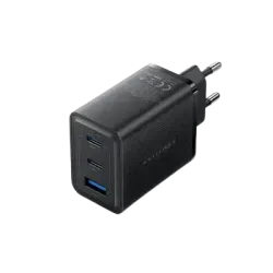 Vention FERB0-EU 3-port 65W GaN Fast Charger Adapter Vention FERB0-EU 3-port 65W GaN Fast Charger Adapter