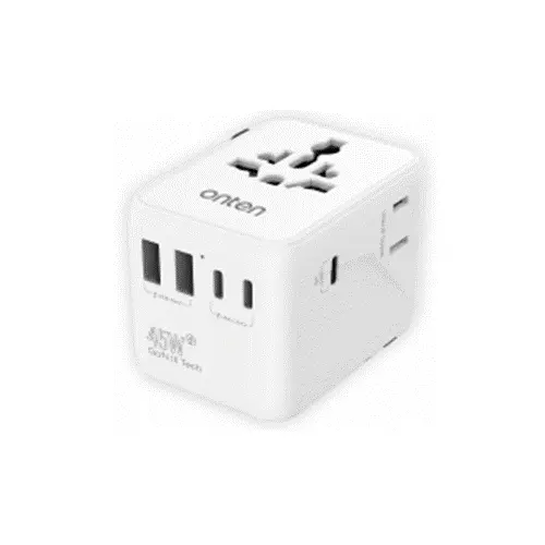 Onten OTN-CW83 45W 5 Port GaN Universal Travel Adapter Onten OTN-CW83 45W 5 Port GaN Universal Travel Adapter