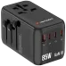 Verbatim CNT-02 Charge ‘n’ 85W 5 Port Universal Travel Adapter With Type C Cable Verbatim CNT-02 Charge ‘n’ 85W 5 Port Universal Travel Adapter With Type C Cable