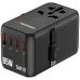 Verbatim CNT-02 Charge ‘n’ 85W 5 Port Universal Travel Adapter With Type C Cable Verbatim CNT-02 Charge ‘n’ 85W 5 Port Universal Travel Adapter With Type C Cable
