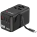 Verbatim CNT-02 Charge ‘n’ 85W 5 Port Universal Travel Adapter With Type C Cable Verbatim CNT-02 Charge ‘n’ 85W 5 Port Universal Travel Adapter With Type C Cable