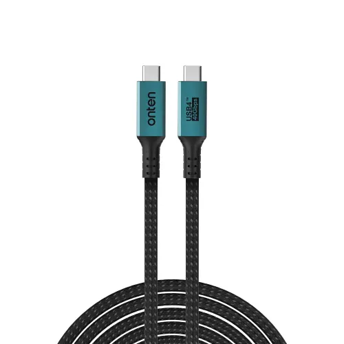 Onten OTN-CC203 1M 100W Thunderbolt 4 USB 4 Type-C Cable