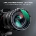 K&F Concept KF01.2099 67mm Nano-X Series Blue Streak Lens Filter K&F Concept KF01.2099 67mm Nano-X Series Blue Streak Lens Filter