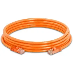 Safenet 44-5101OR 10 Meter Cat6A SFTP Stranded LSZH Patch Cord Safenet 44-5101OR 10 Meter Cat6A SFTP Stranded LSZH Patch Cord