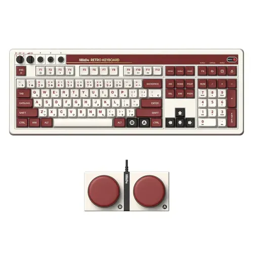 8BitDo Retro 108 Tri-Mode Wireless Mechanical Keyboard 8BitDo Retro 108 Tri-Mode Wireless Mechanical Keyboard