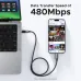 Ugreen Uno 100W USB Type-C Cable With LED Display #35501 Ugreen Uno 100W USB Type-C Cable With LED Display #35501