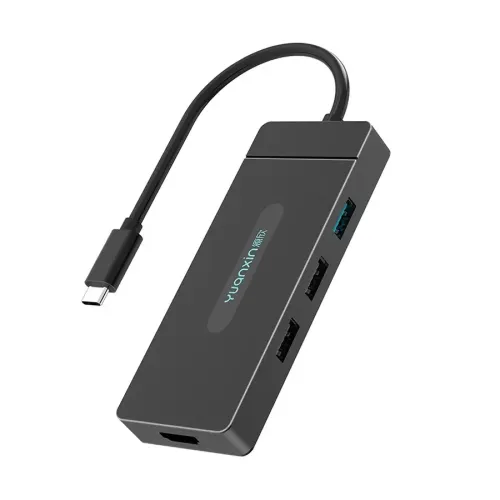 Yuanxin X-80107 Aluminium Multiport 7 in 1 USB Hub Yuanxin X-80107 Aluminium Multiport 7 in 1 USB Hub
