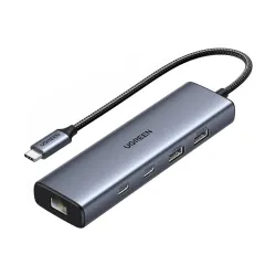 Ugreen CM512 6-in-1 Type-C Multifunction Hub #45320 Ugreen CM512 6-in-1 Type-C Multifunction Hub #45320